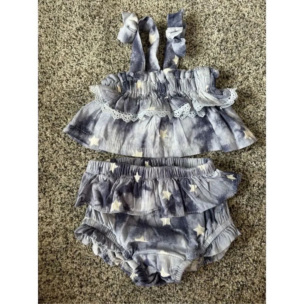 ❤️Jessica Simpson Baby Girl Short Set